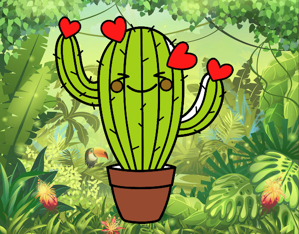 Cactus corazón