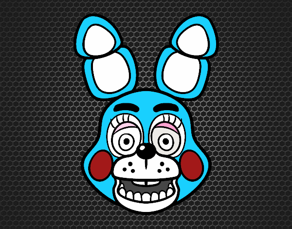 Cara de Toy Bonnie de Five Nights at Freddy's