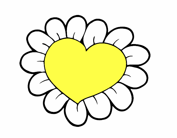 Corazón flor