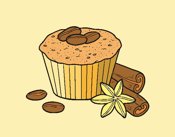 Cupcake de café