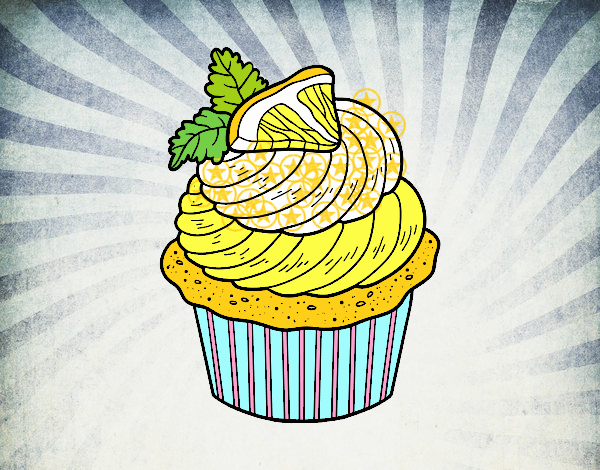 Cupcake de limón