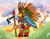 Guerrero azteca