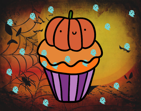 Halloween cupcake