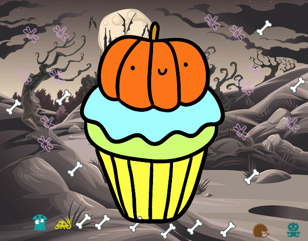 Halloween cupcake