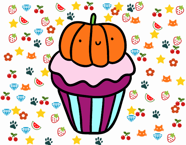 Halloween cupcake