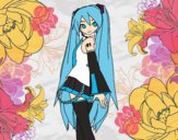 Hatsune Miku vocaloid