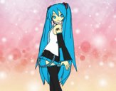 Hatsune Miku vocaloid