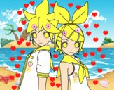 Len y Rin Kagamine Vocaloid