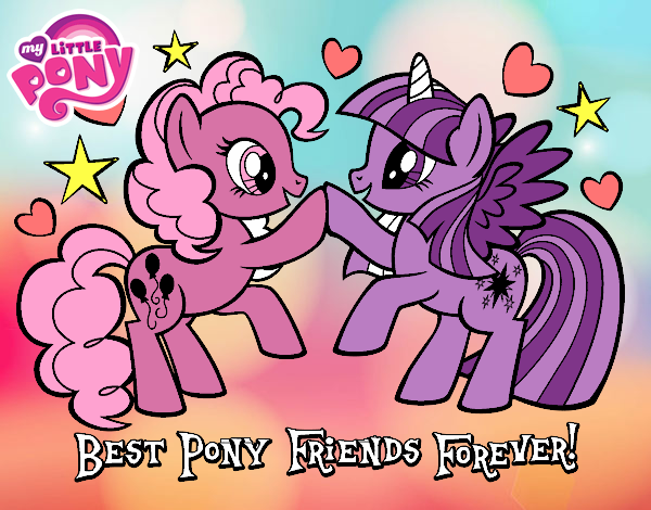 Mejores Pony Amigas para siempre