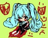 Miku Chibi vocaloid