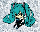 Miku Chibi vocaloid