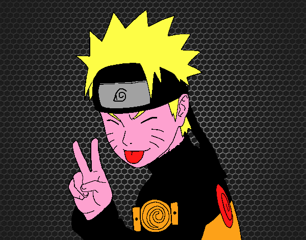 Naruto sacando lengua