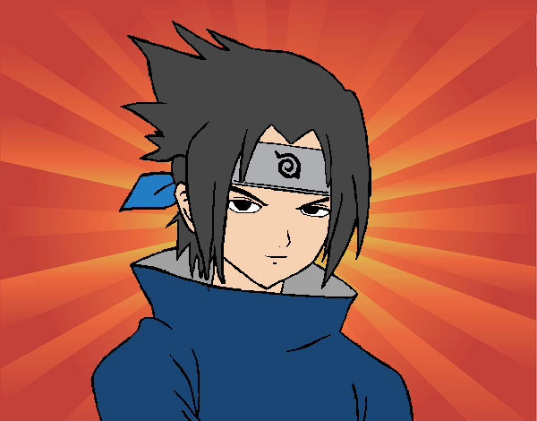 Sasuke enfadado