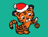 Tigre navideño