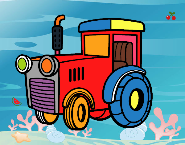 Un tractor