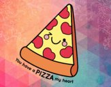 You have a pizza my heart