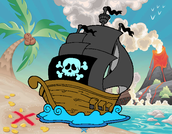 Barco de piratas