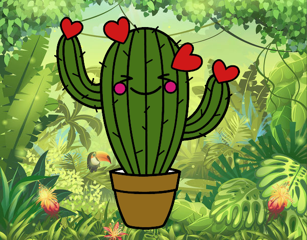 Cactus corazón