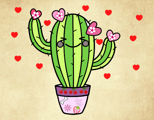 Cactus corazón