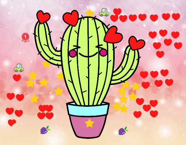 Cactus corazón