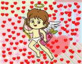 Cupido con su arco mágico