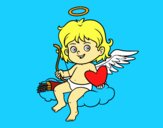 Cupido en una nube