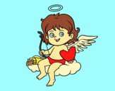 Cupido en una nube