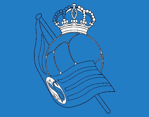 Escudo de la Real Sociedad de Fútbol