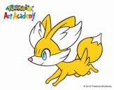 Fennekin corriendo