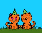 Gatos de cumpleaños