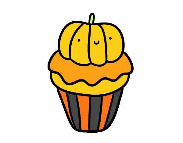 Halloween cupcake