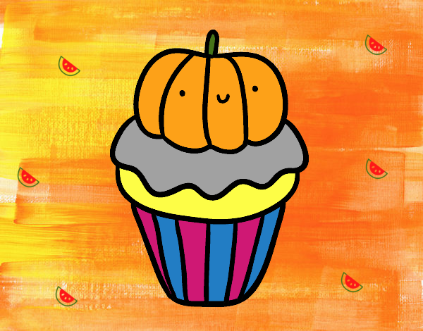 Halloween cupcake