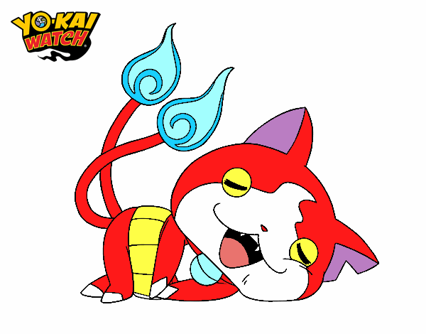 Jibanyan tumbado