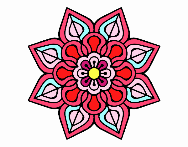 Dibujo de Mandala 33 para Colorear - Dibujos.net