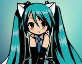 Miku triste