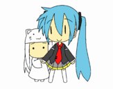 Miku y Kasane Chibi