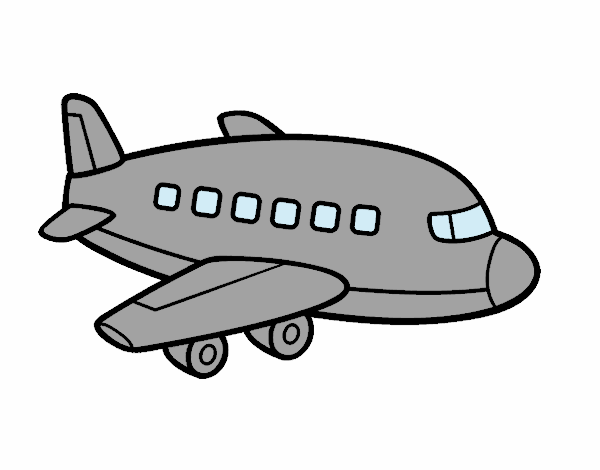 Un avión de pasajeros