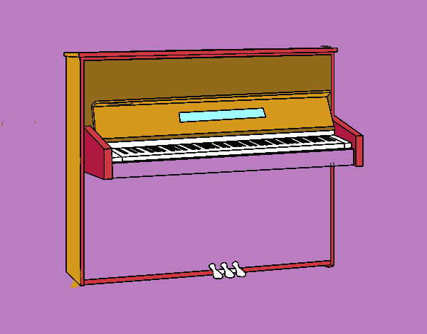 Un piano de pared