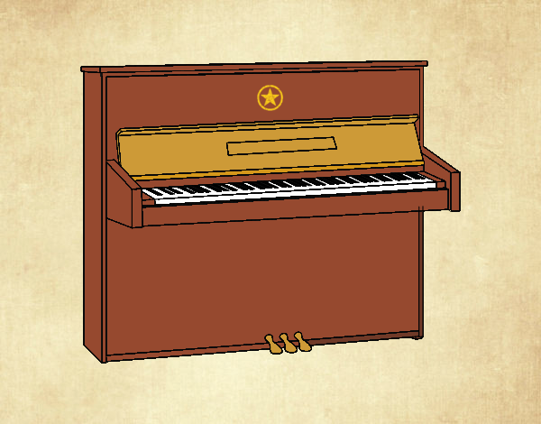 Un piano de pared