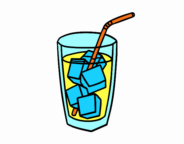 Un vaso de refresco