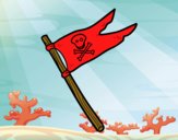 Una bandera pirata