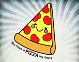 You have a pizza my heart