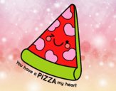 You have a pizza my heart