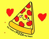 You have a pizza my heart