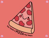 You have a pizza my heart