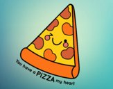 You have a pizza my heart