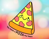 You have a pizza my heart