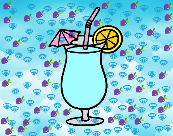 Agua de Blue Berry