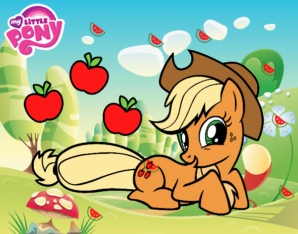 Applejack y sus manzanas