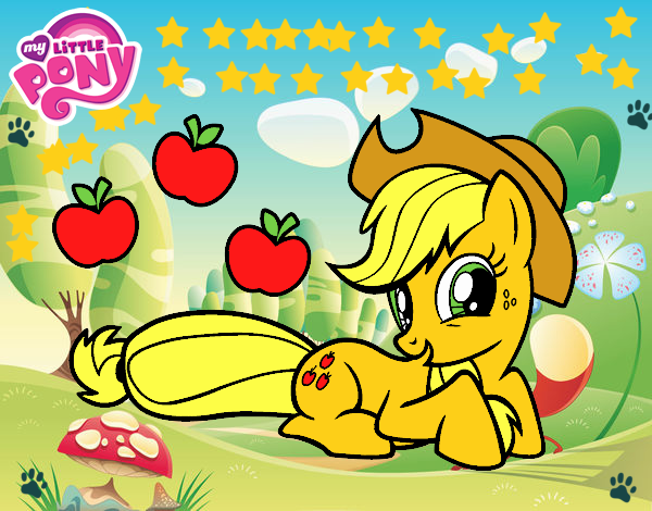 Applejack y sus manzanas